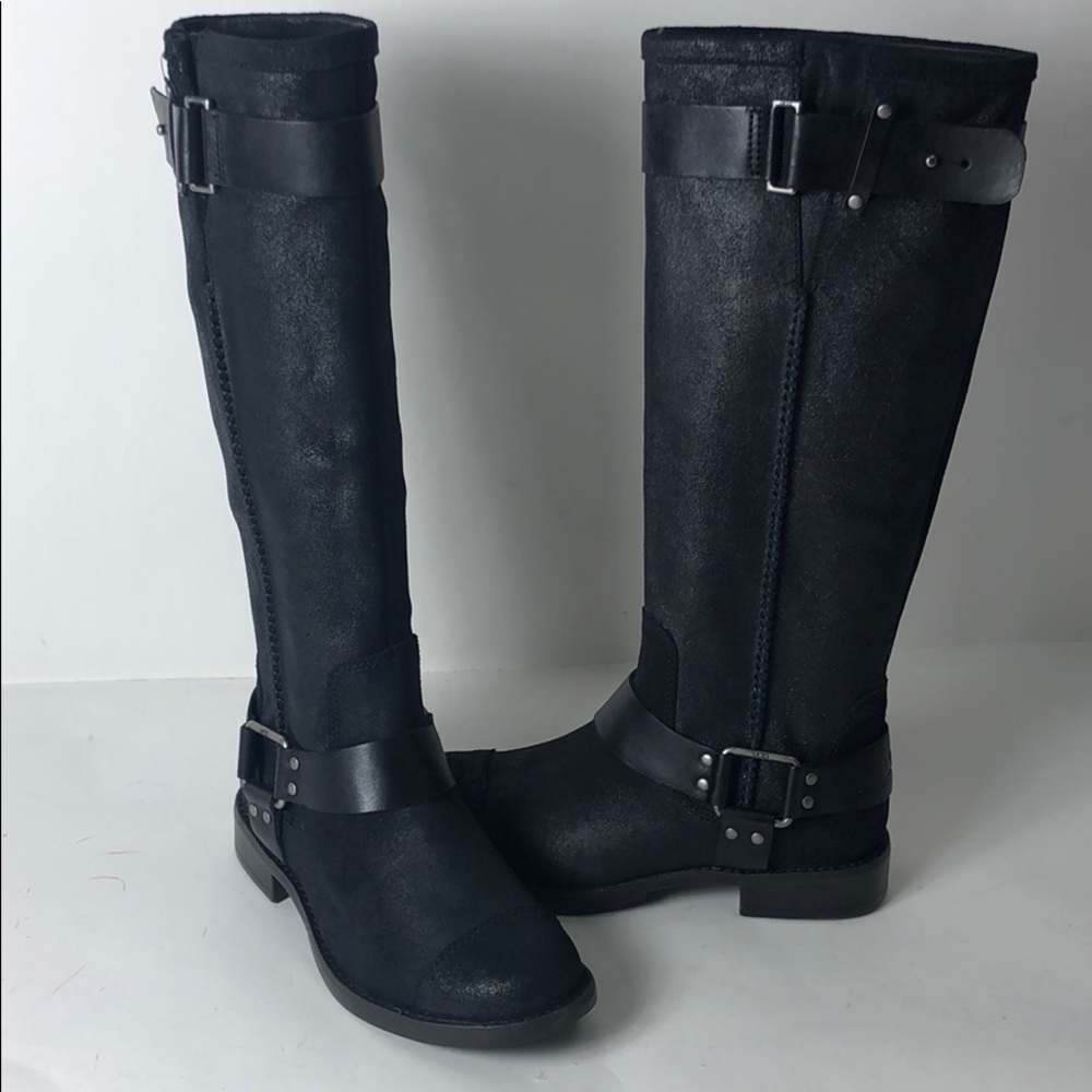 Ugg Boots Dree Black Tall Boots New 5.5